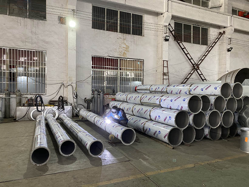 無錫兩通金屬：不銹鋼螺旋風(fēng)管制作流程